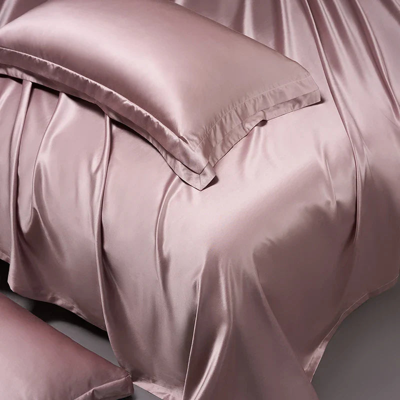 Cooling Mulberry Silk Flat Sheet | Ultra-Smooth, Skin-Friendly for Singapore's Warm Humid Nights