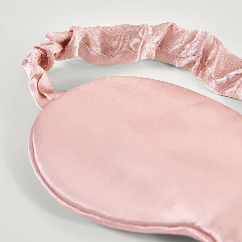 Silk Sleep 3-Piece Set | Eye Mask + Scrunchie + Pillowcase, Overnight Skin & Hair Protection