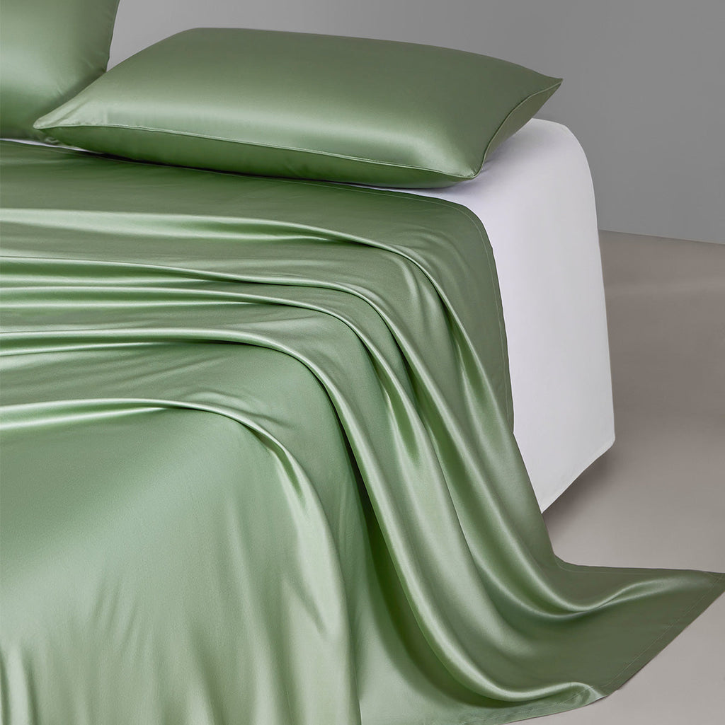 Mulberry Silk Flat Sheet | Cool-to-Touch, Skin-Nourishing & Lightweight for Singapore Nights
