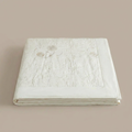 Traceable Silk-Fill Embroidered Cotton Duvet