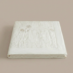Traceable Silk-Fill Embroidered Cotton Duvet