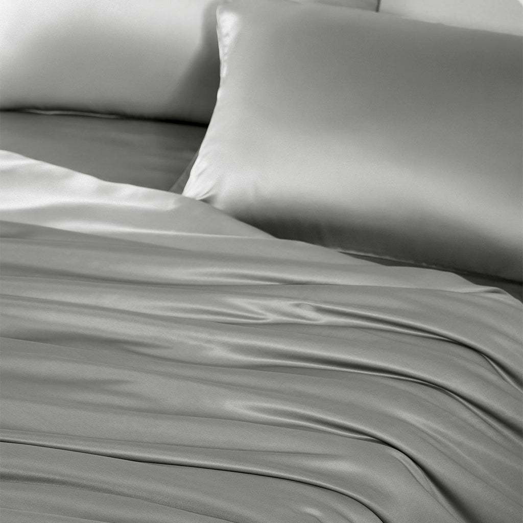 Mulberry Silk Duvet Cover | Naturally Cooling, Hypoallergenic & Silky-Smooth for Warm Nights