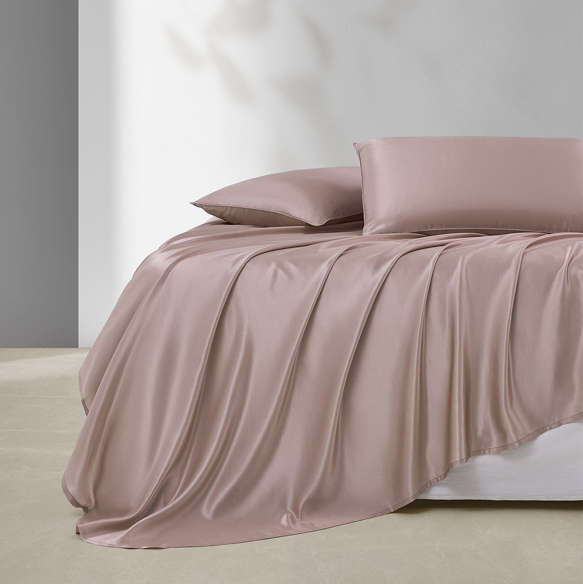 Mulberry Silk Flat Sheet | Cool-to-Touch, Skin-Nourishing & Lightweight for Singapore Nights