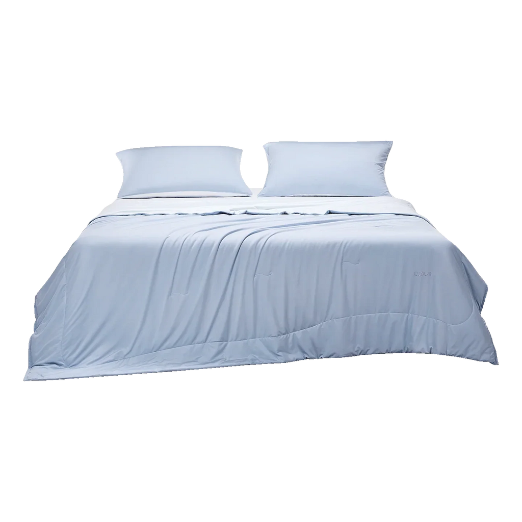 Quick-Dry Tussah Silk Comforter | Natural Cooling & Moisture-Wicking for Year-Round Comfort