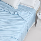 Tencel™ Mulberry Silk Antibacterial Comforter | Washable, Hypoallergenic & Cool for Tropical Sleep