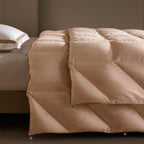 95% Goose Down Heavy-Weight Quilt | Snowfield Grade Warmth for Cold Air-Con Rooms & Travel