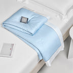 Tencel™ Mulberry Silk Antibacterial Comforter | Washable, Hypoallergenic & Cool for Tropical Sleep