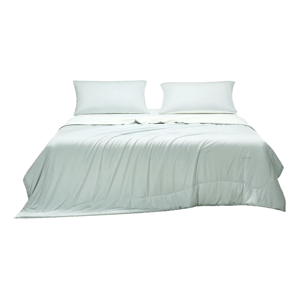 Quick-Dry Tussah Silk Comforter | Natural Cooling & Moisture-Wicking for Year-Round Comfort