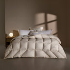 95% Goose Down Heavy-Weight Quilt | Snowfield Grade Warmth for Cold Air-Con Rooms & Travel