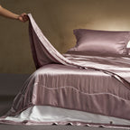 Premium Washable Mulberry Silk Comforter | Hotel-Grade Luxury Coverless Design for Deep Restful Sleep