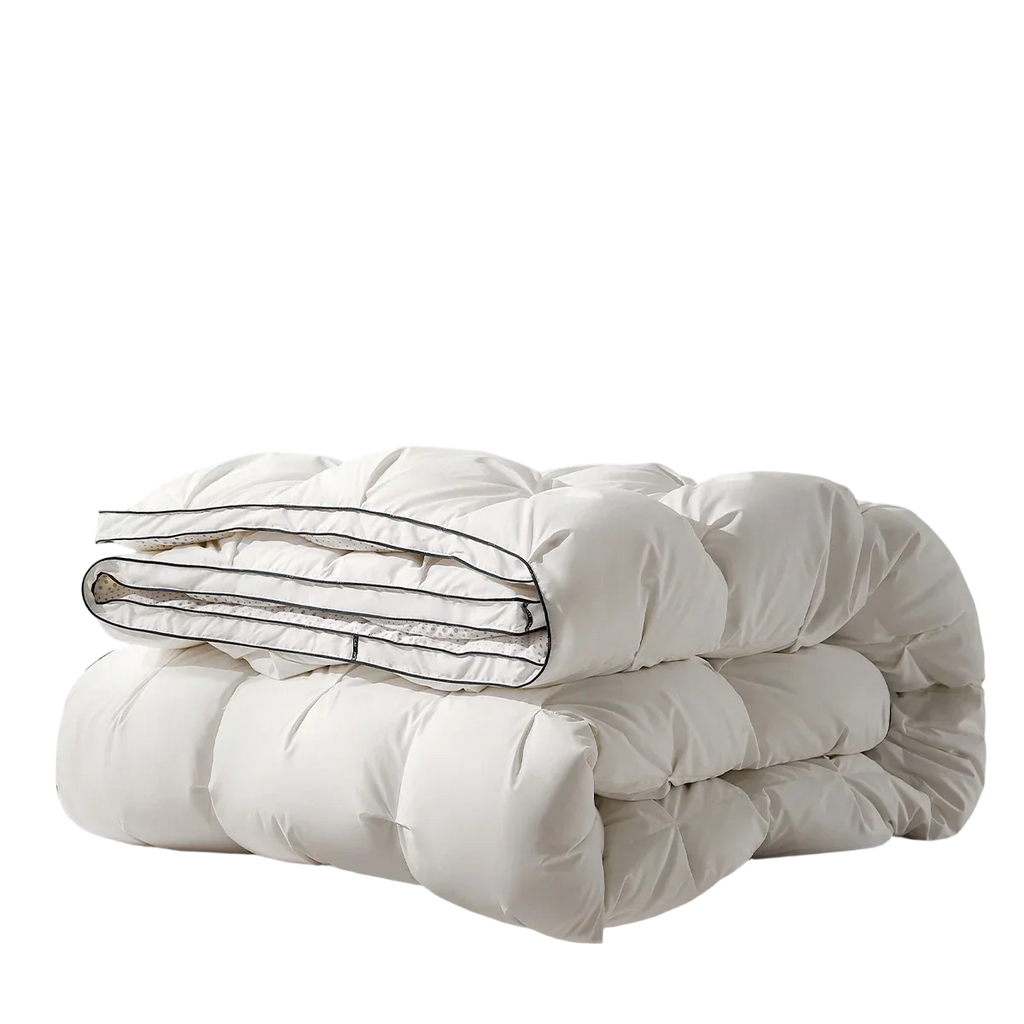 95% White Goose Down All-Season Duvet | Smart Temp-Regulating Comfort for Singapore AC Bedrooms