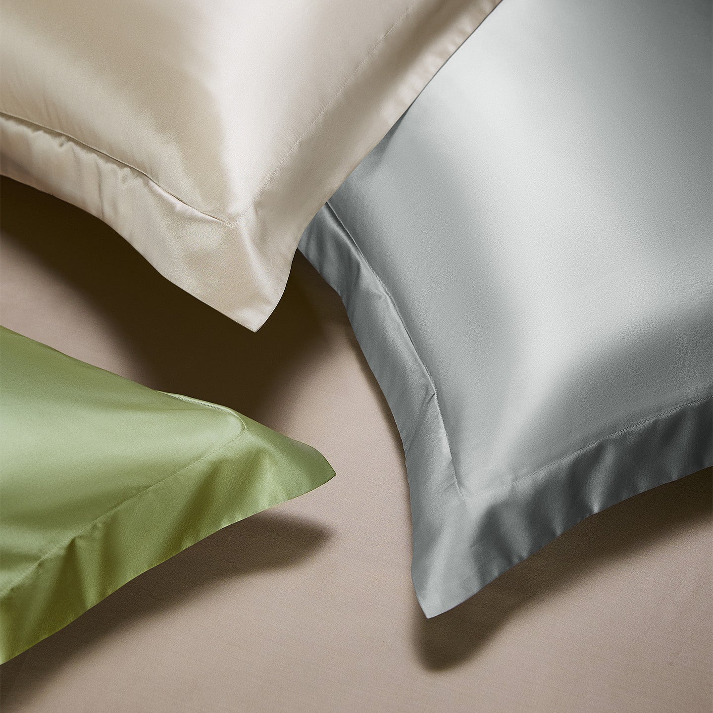 Silk-Cotton Satin Pillowcase | Anti-Ageing Smooth Finish, Gentle on Skin & Hair Every Night