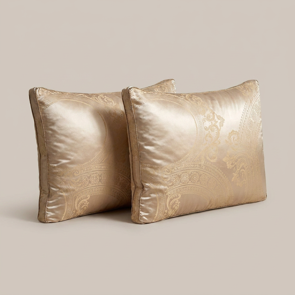 95% White Goose Down Dual-Core Pillow