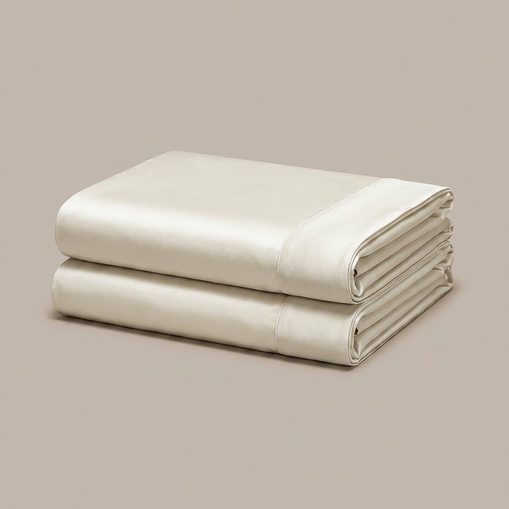 Silk-Cotton Satin Pillowcase