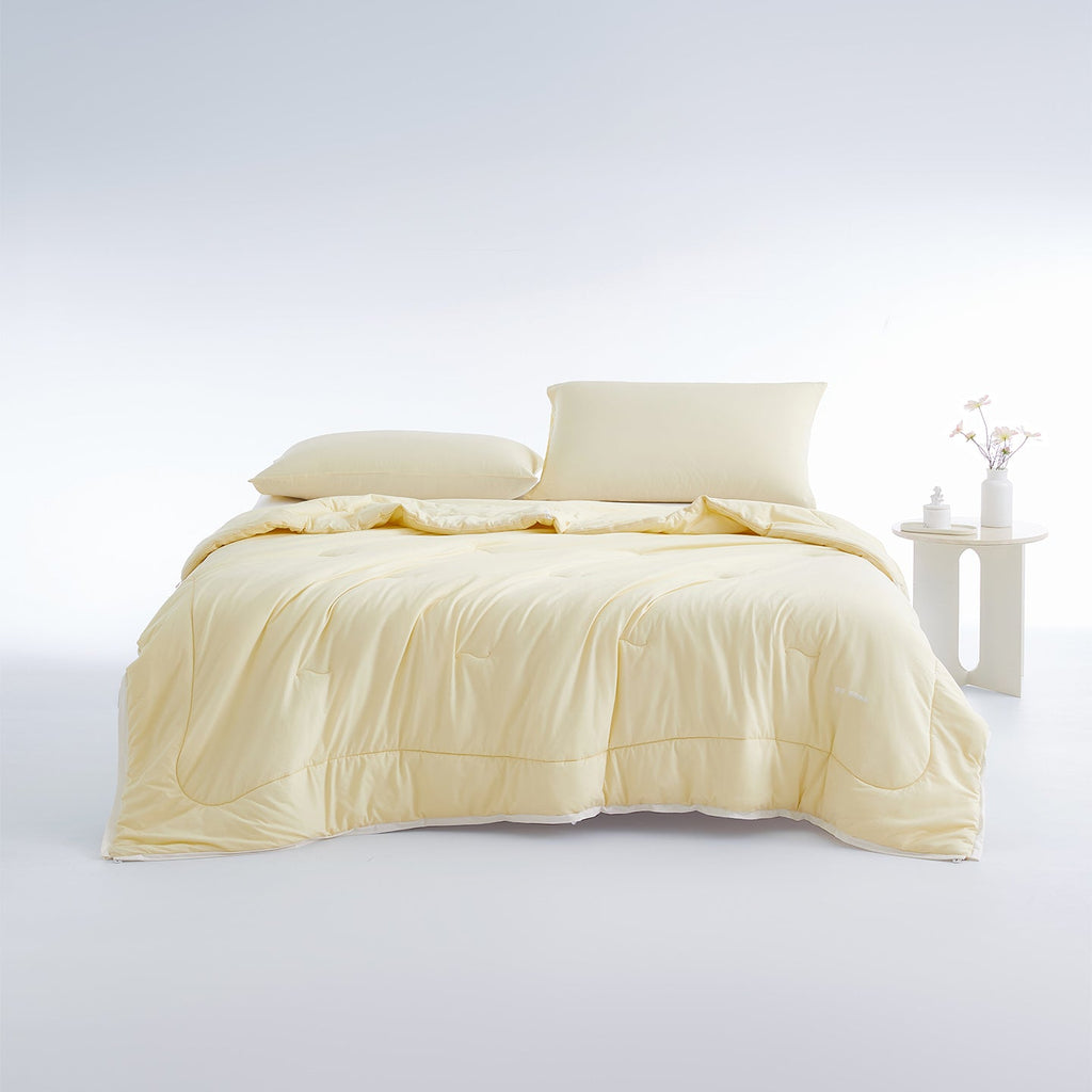 CloudKnit Tencel-Cotton Comforter | Eco-Friendly, Breathable & Lightweight for Tropical Bedrooms