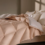 95% Goose Down Heavy-Weight Quilt | Snowfield Grade Warmth for Cold Air-Con Rooms & Travel