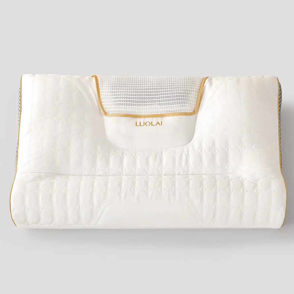 Herbal Stretch-Zoned Cervical Pillow | Natural Botanicals, Neck Support & Stress-Relief Sleep