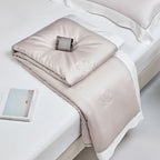 Tencel™ Mulberry Silk Antibacterial Comforter | Washable, Hypoallergenic & Cool for Tropical Sleep