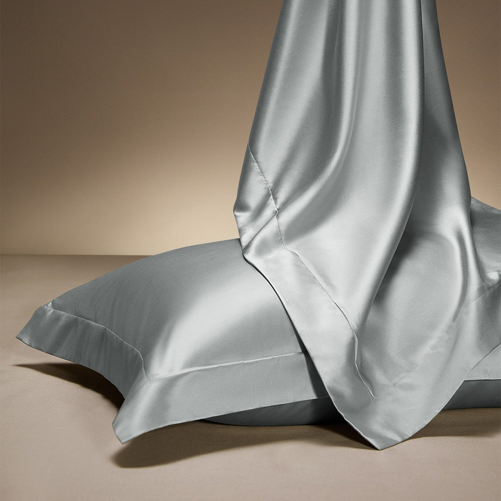 Silk-Cotton Satin Pillowcase | Anti-Ageing Smooth Finish, Gentle on Skin & Hair Every Night