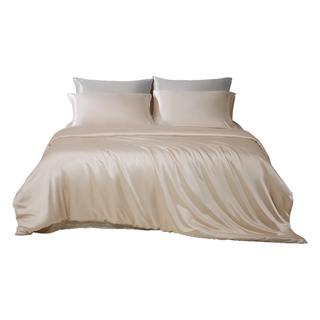 Mulberry Silk Duvet Cover | Naturally Cooling, Hypoallergenic & Silky-Smooth for Warm Nights