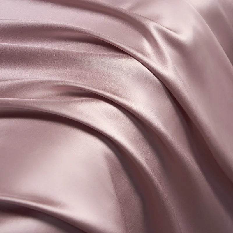 Cooling Mulberry Silk Flat Sheet | Ultra-Smooth, Skin-Friendly for Singapore's Warm Humid Nights