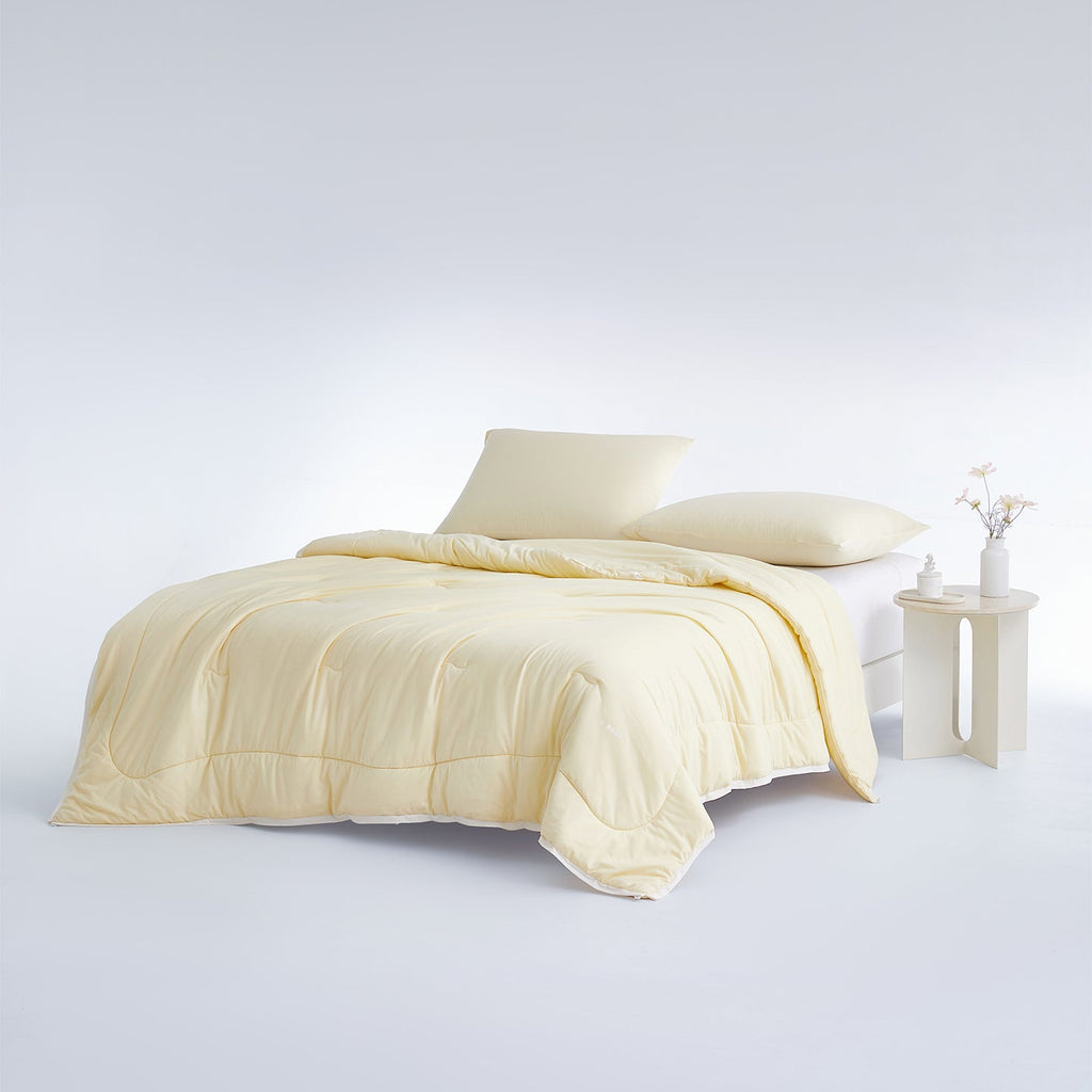 CloudKnit Tencel-Cotton Comforter | Eco-Friendly, Breathable & Lightweight for Tropical Bedrooms