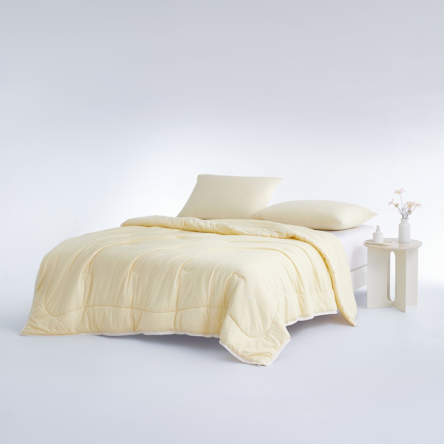 CloudKnit Tencel-Cotton Comforter | Eco-Friendly, Breathable & Lightweight for Tropical Bedrooms