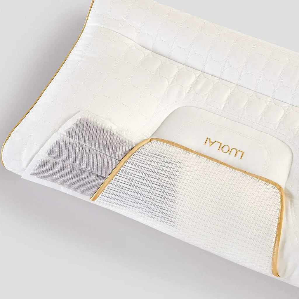 Herbal Stretch-Zoned Cervical Pillow | Natural Botanicals, Neck Support & Stress-Relief Sleep