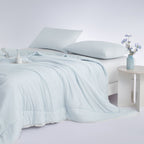 CloudKnit Tencel-Cotton Comforter | Eco-Friendly, Breathable & Lightweight for Tropical Bedrooms