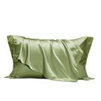 Silk-Cotton Satin Pillowcase | Anti-Ageing Smooth Finish, Gentle on Skin & Hair Every Night