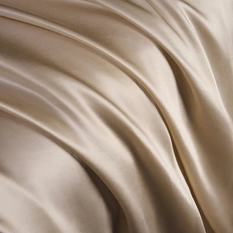 Cooling Mulberry Silk Flat Sheet | Ultra-Smooth, Skin-Friendly for Singapore's Warm Humid Nights