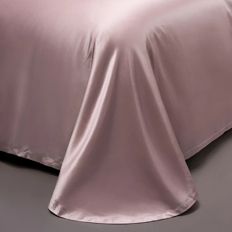 Cooling Mulberry Silk Flat Sheet | Ultra-Smooth, Skin-Friendly for Singapore's Warm Humid Nights