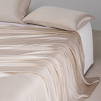 Mulberry Silk Flat Sheet | Cool-to-Touch, Skin-Nourishing & Lightweight for Singapore Nights