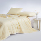 CloudKnit Tencel-Cotton Comforter | Eco-Friendly, Breathable & Lightweight for Tropical Bedrooms