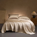 Cooling Mulberry Silk Flat Sheet | Ultra-Smooth, Skin-Friendly for Singapore's Warm Humid Nights