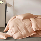 U-Zip Breathable Cotton Duvet Cover | Easy No-Fumble Change, Machine-Washable for Daily Comfort