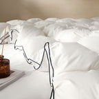 95% White Goose Down All-Season Duvet | Smart Temp-Regulating Comfort for Singapore AC Bedrooms