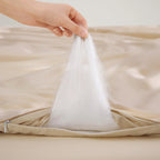 Washable Mulberry Silk Coverless Comforter | Machine-Safe, No-Cover Simplicity for Daily Use