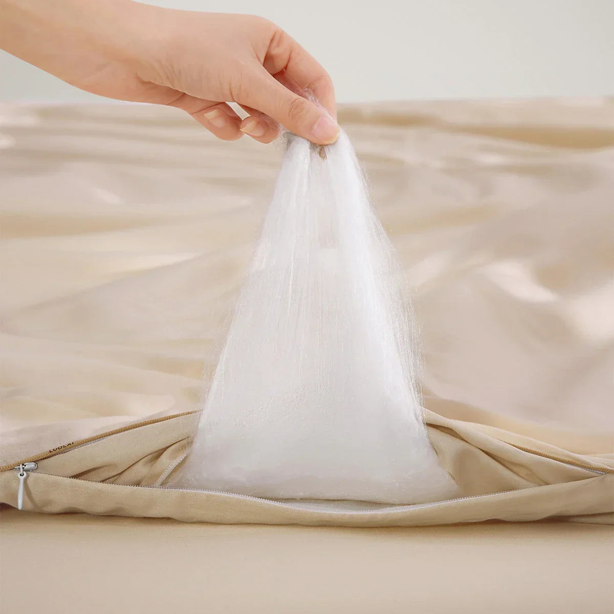 Washable Mulberry Silk Coverless Comforter | Machine-Safe, No-Cover Simplicity for Daily Use