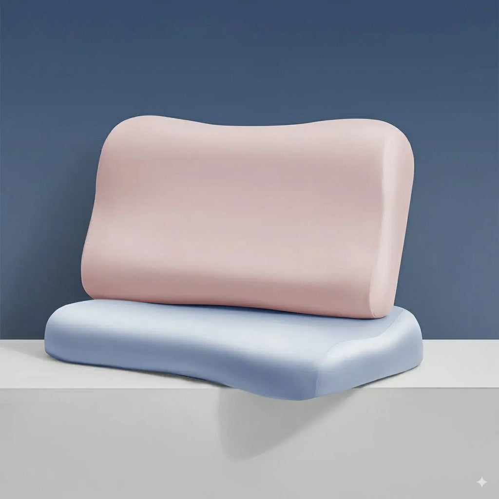 Pressure-Free Memory Foam Pillow | Zero-Gravity Support for Side & Back Sleepers, Deep Sleep